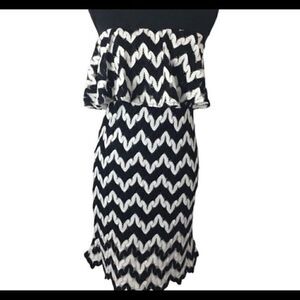 JUDITH MARCH STRAPLESS DRESS